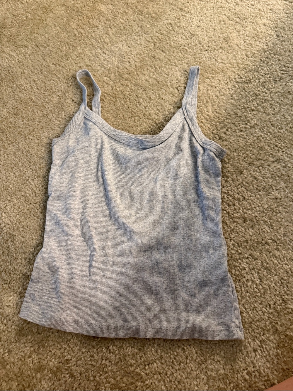 Aritzia homestretch grey tank